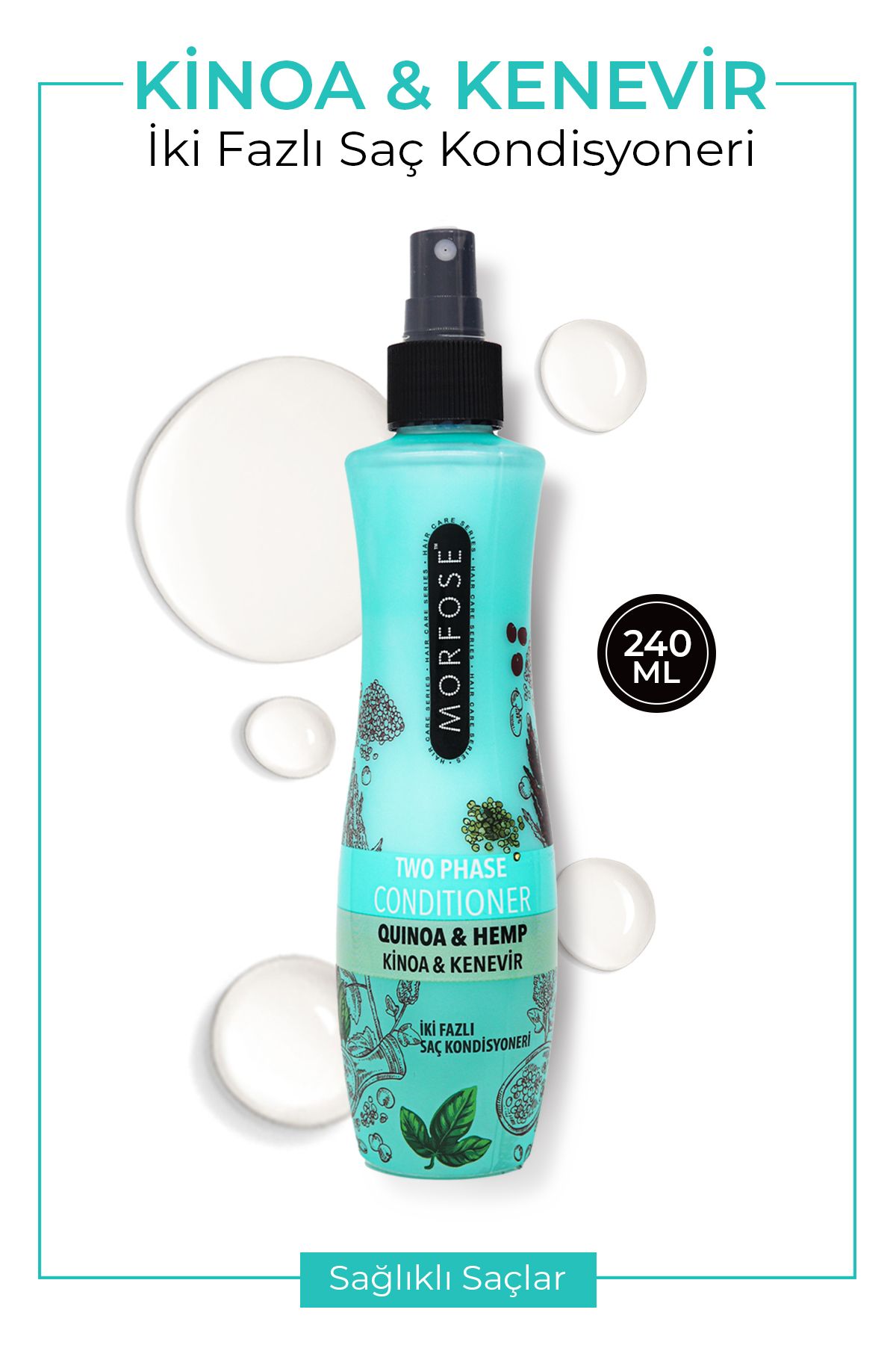 MORFOSE ÇİFT FAZLI KONDİSYONER KENEVİR 240 ML