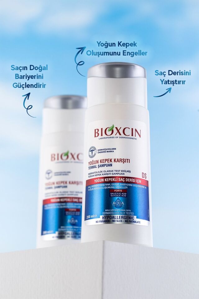 BIOXCIN ŞAMPUAN AQUATHERMAL DS YOĞUN KEPEK KARŞITI 200ML