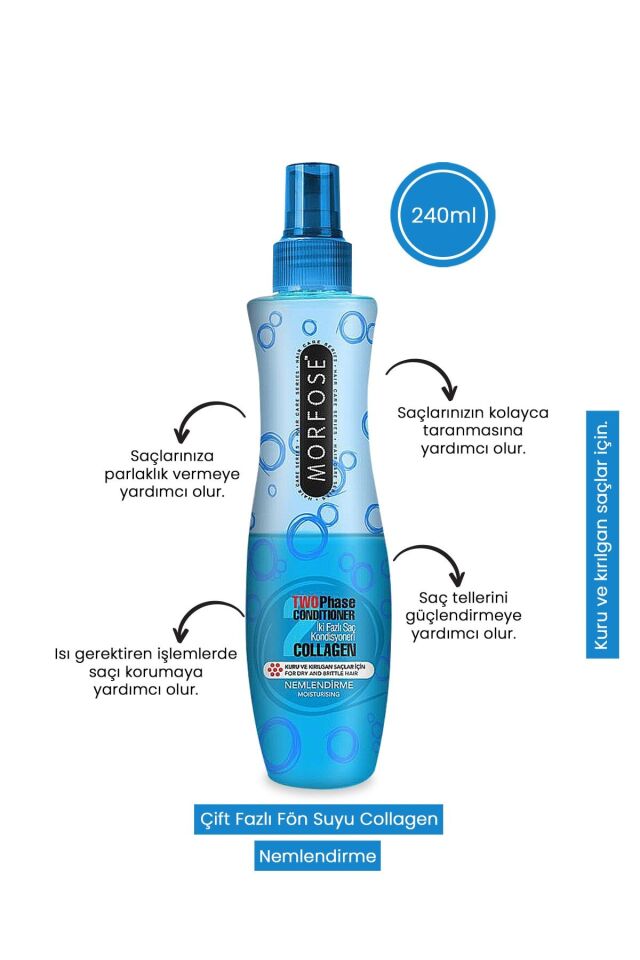 MORFOSE ÇİFT FAZLI KONDİSYONER KOLAJEN 240 ML