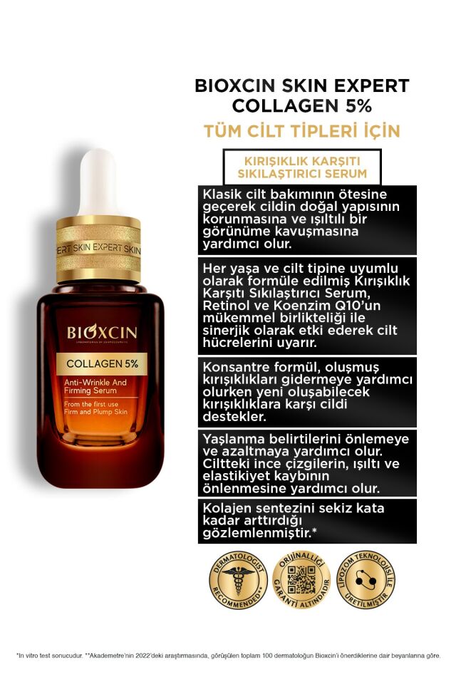 BIOXCIN COLLAGEN % 5 SERUM 30 ML