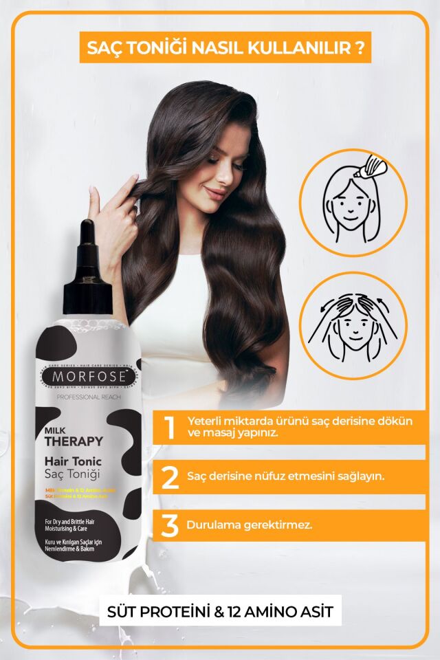 MORFOSE MILK THERAPY SAÇ TONİĞİ 300 ML