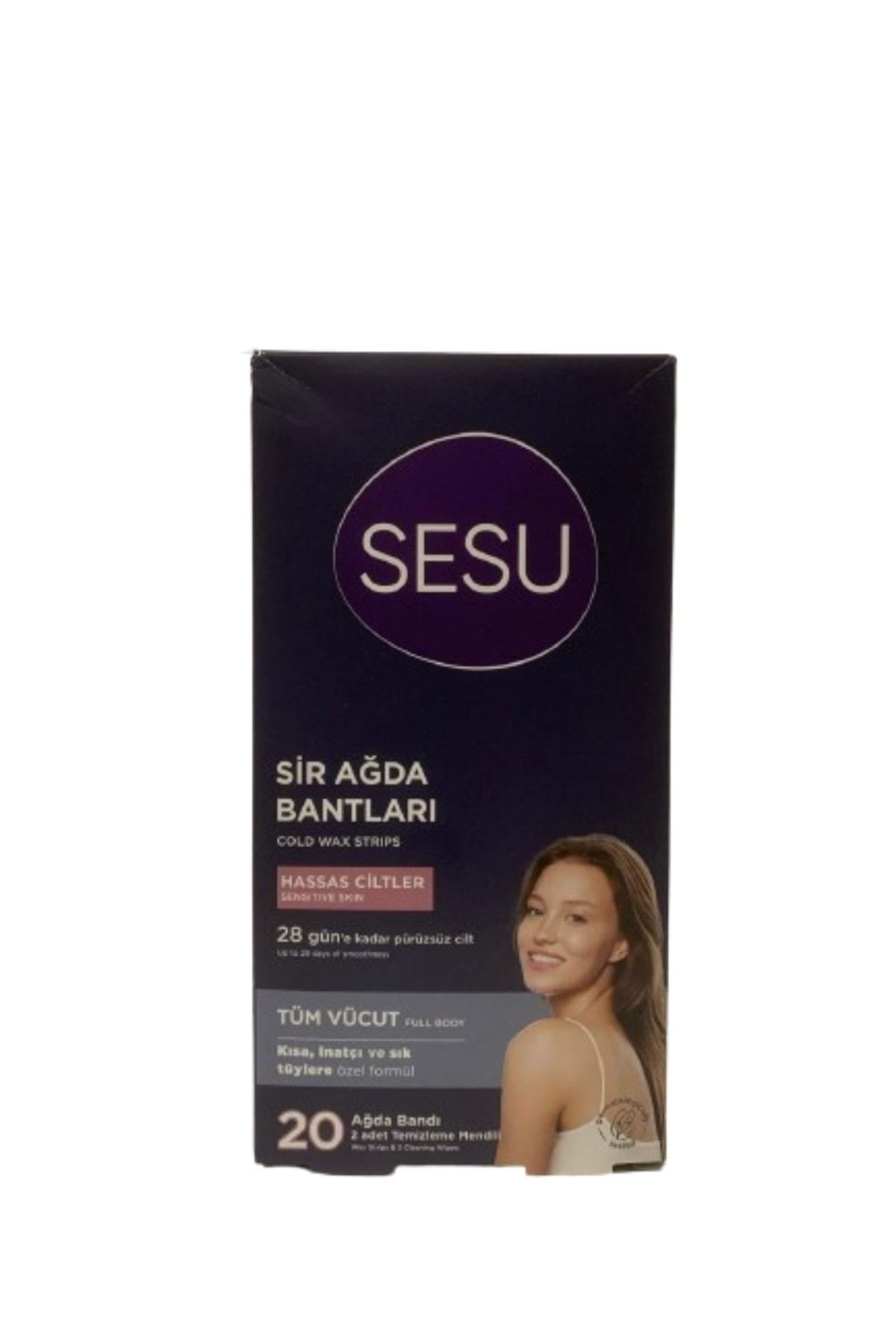SESU SİR AĞDA BANTLARI HASSAS CİLTLER TÜM VUCUT 20 Lİ