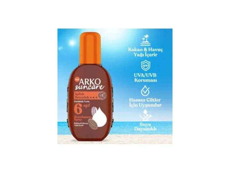 ARKO SUN CARE BRONZLAŞTIRICI SPREY SPF6+220 ML