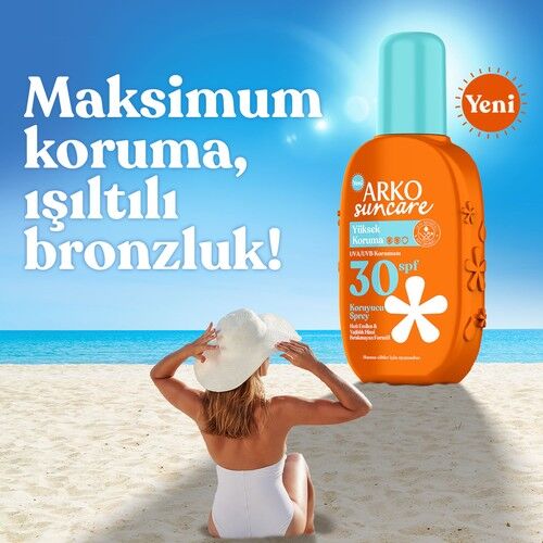 ARKO SUN CARE YÜKSEK KORUMA SPF30+ KORUYUCU SPREY 200 ML