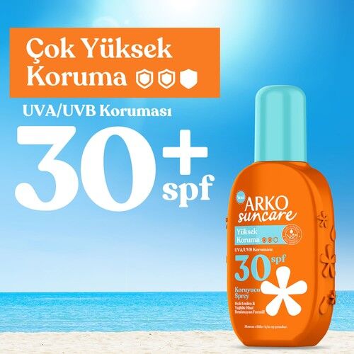 ARKO SUN CARE YÜKSEK KORUMA SPF30+ KORUYUCU SPREY 200 ML