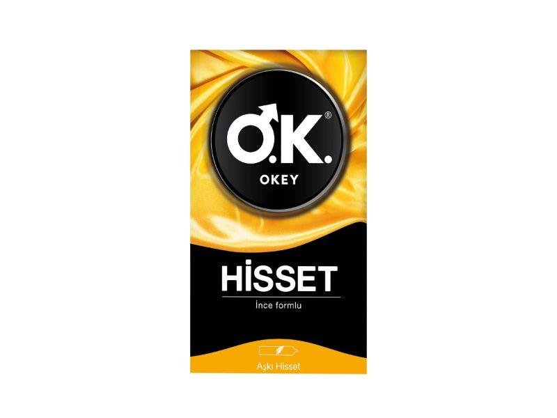 OKEY HİSSET PREZERVATİF 10 LU