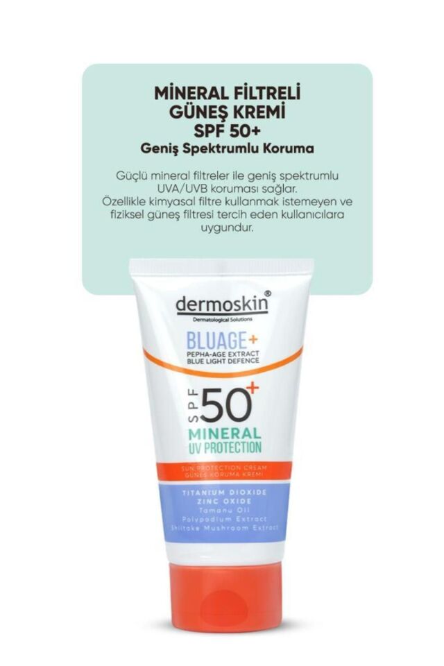 DERMOSKİN MİNERAL UV PROTECTİON SPF50+ 30 ML