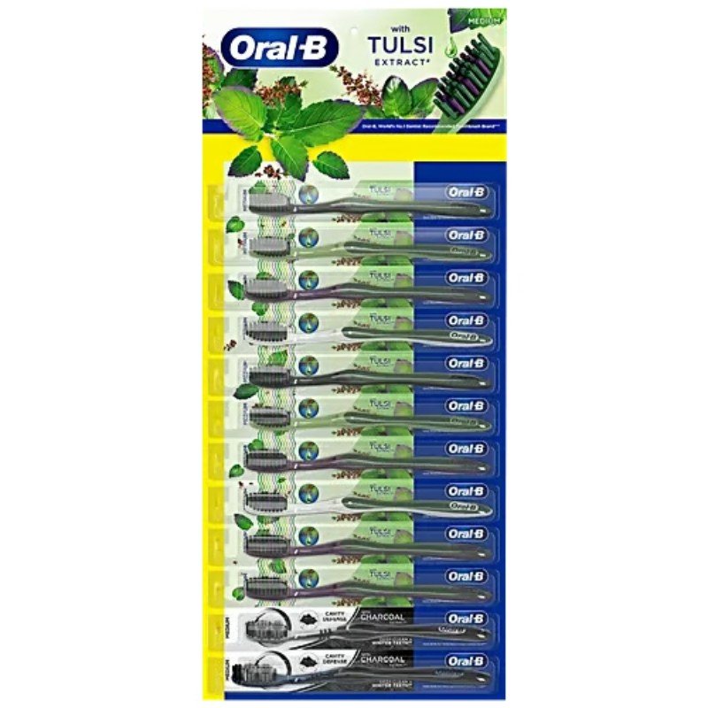 ORAL-B DİŞ FIRÇASI TULSİ & CAVİTY KARTELA