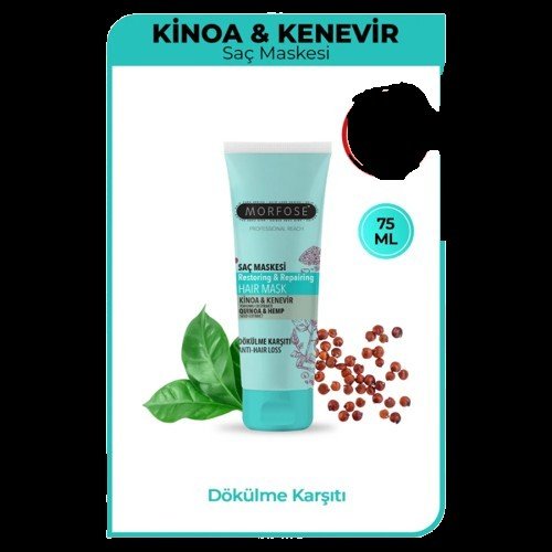 MORFOSE SAÇ MASKESİ KINOA KENEVİR 75 ML