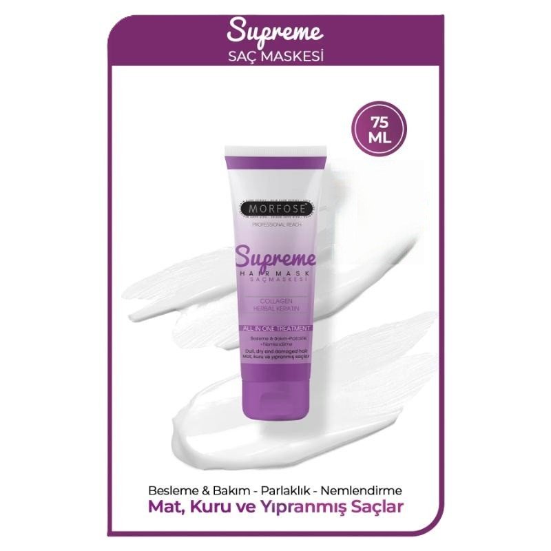 MORFOSE SAÇ MASKESİ SUPREME 75 ML