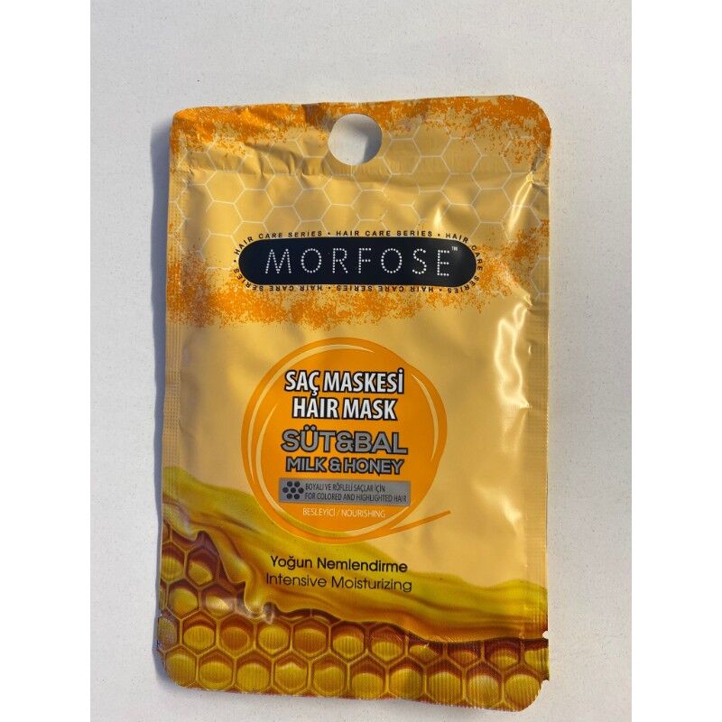 MORFOSE SAÇ MASKESİ SÜT BAL 25 ML