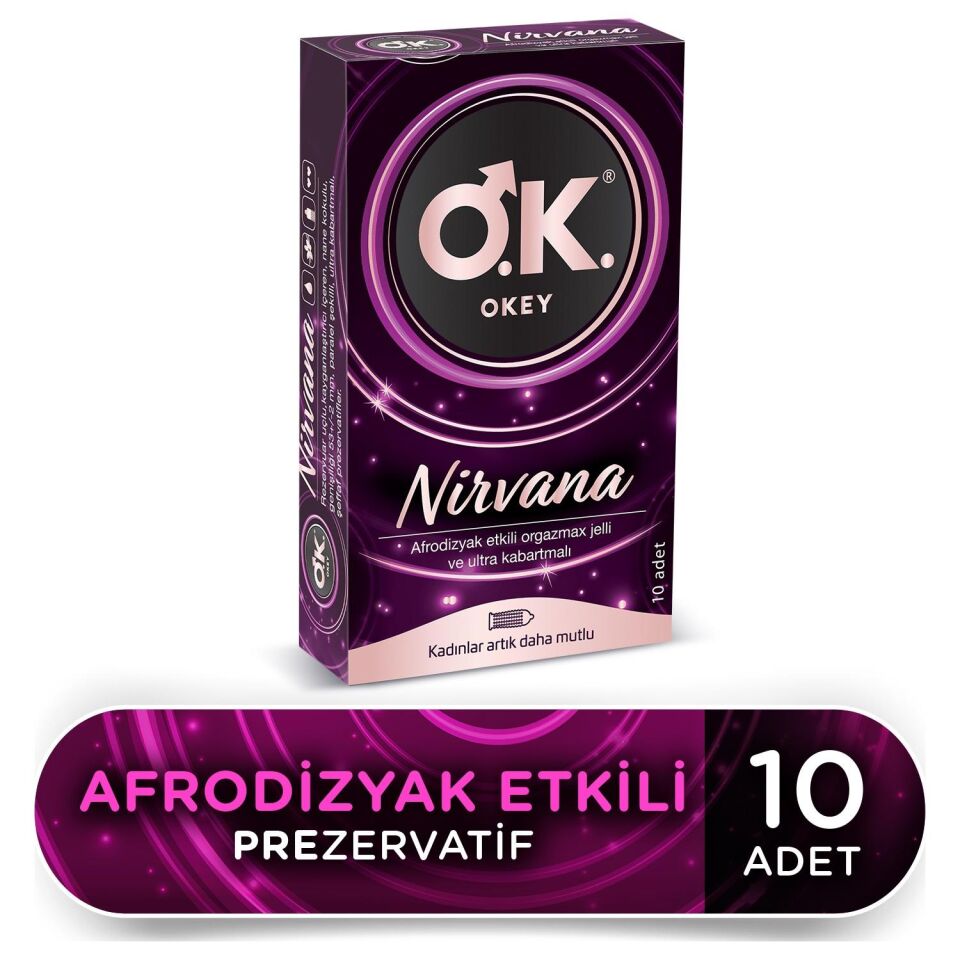 OKEY NIRVANA PREZERVATİF 10 LU