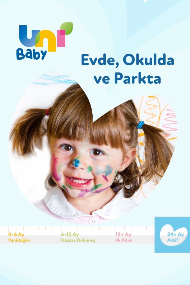 UNI BABY ISLAK MENDİL AKTİF 3 LÜ