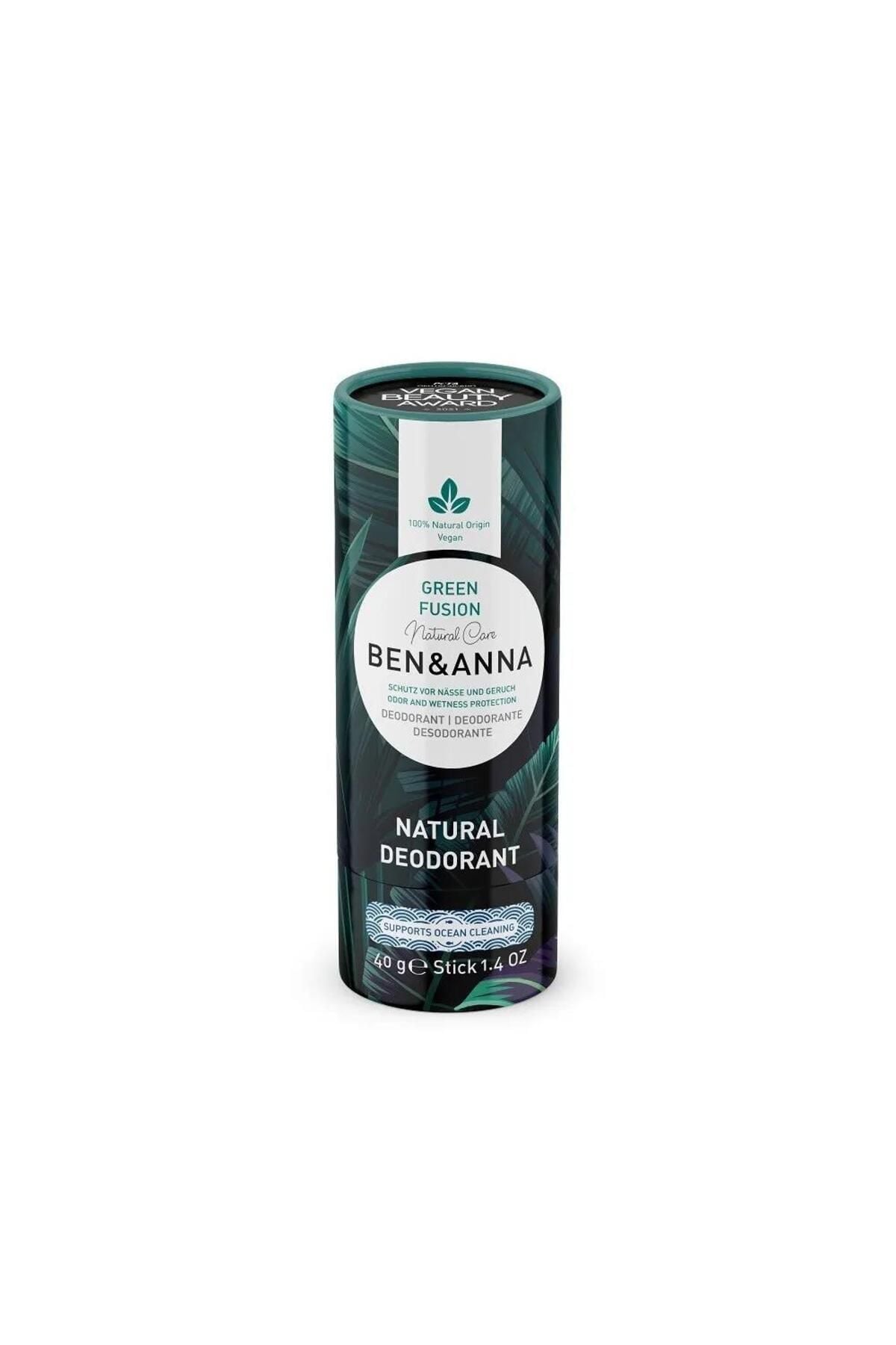 BEN & ANNA GREEN FUSİON NATURAL DEOSTİCK 40 GR