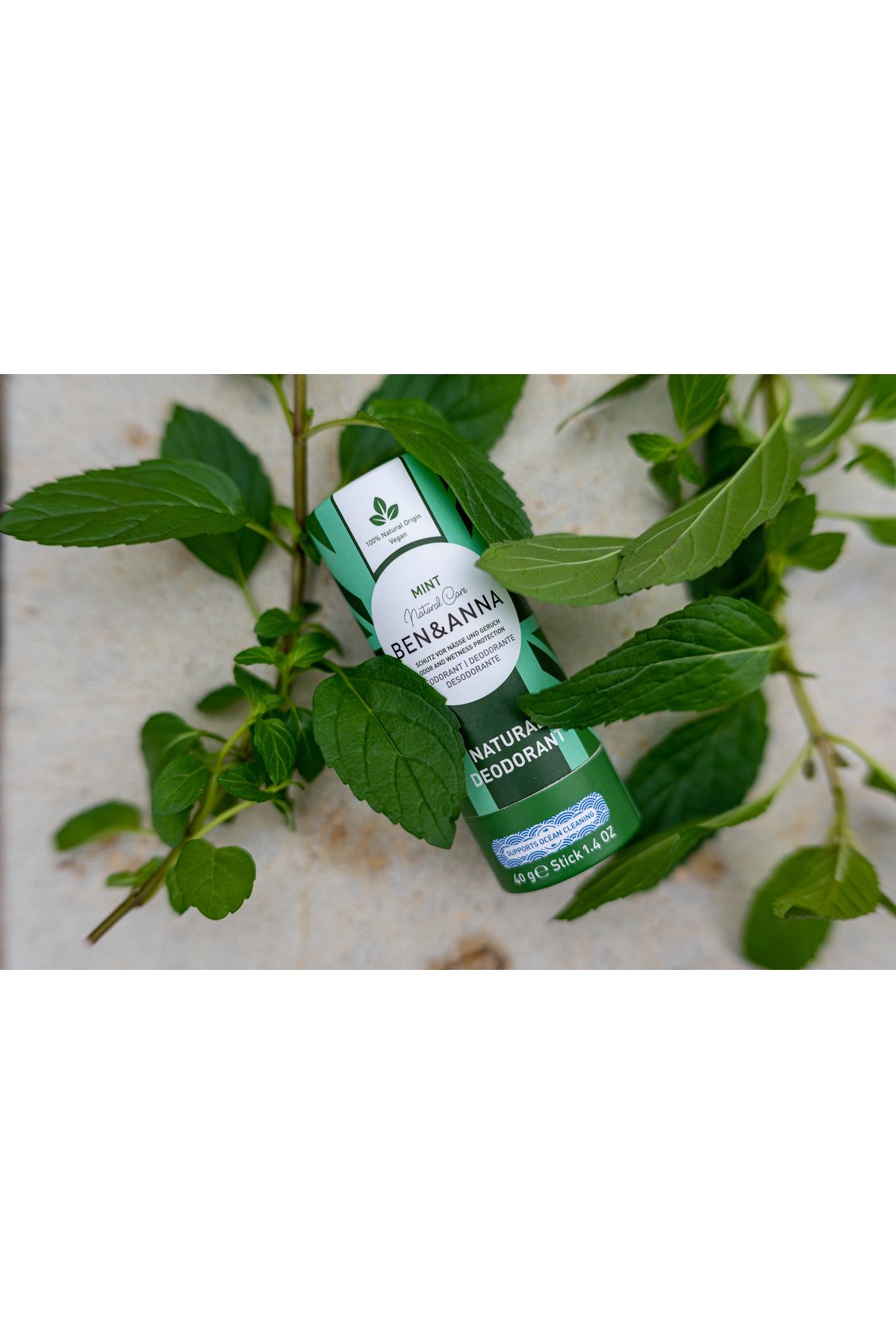 BEN & ANNA MİNT NATURAL VEGAN DEODORANT STİCK 40 G