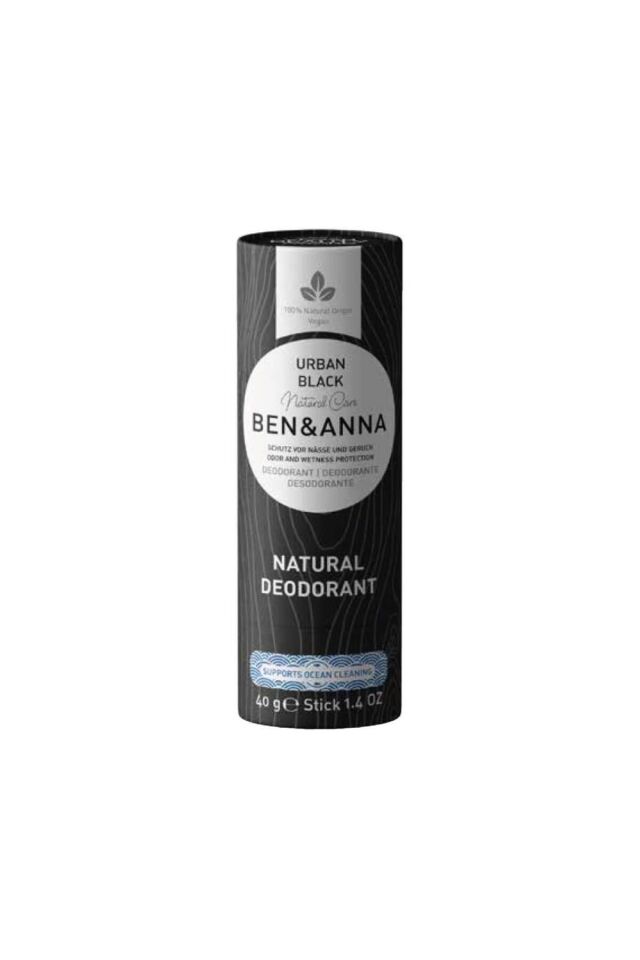 BEN & ANNA NATURAL DEOSTİCK URBAN BLACK 40 GR
