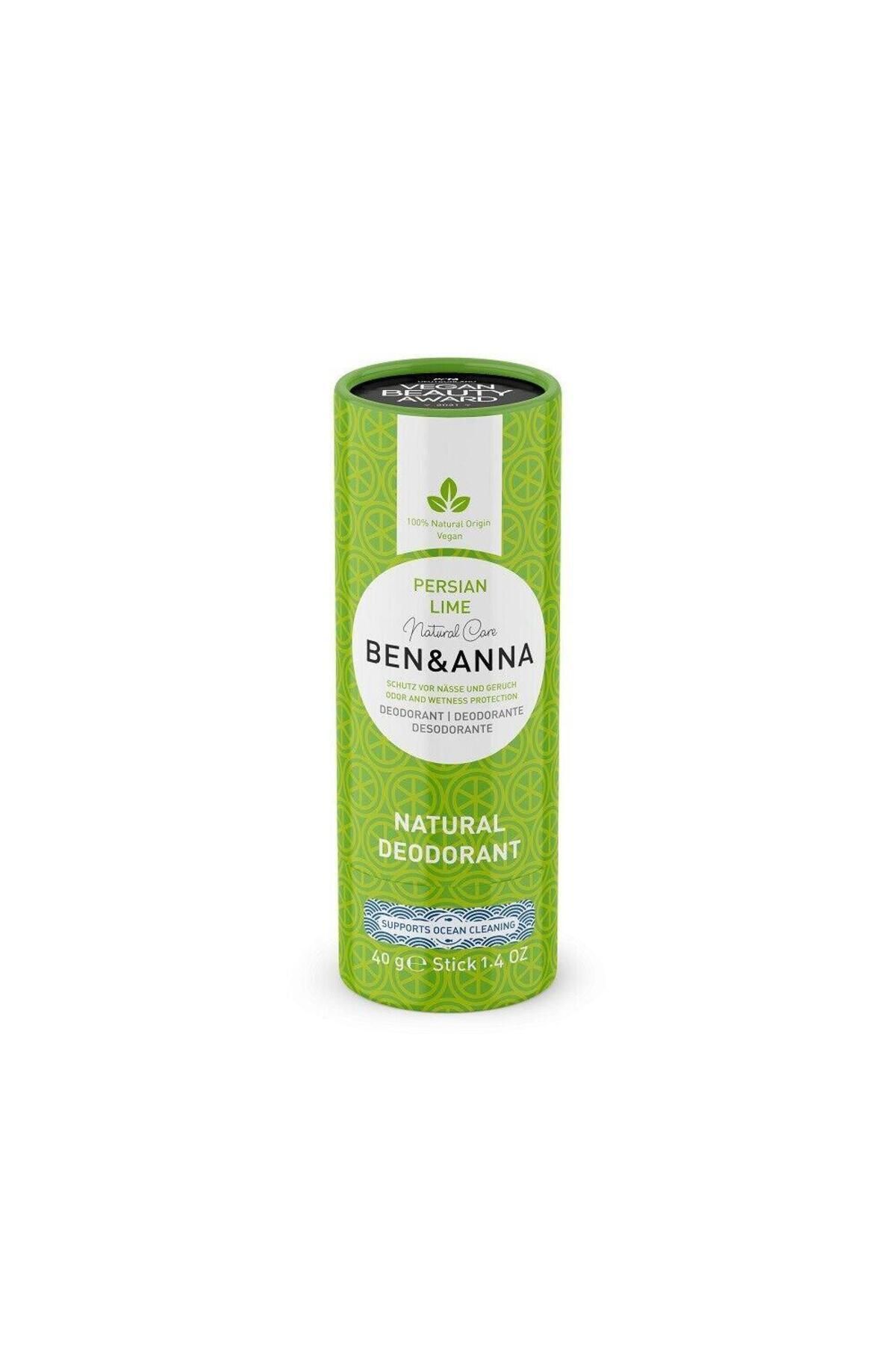 BEN & ANNA NATURAL DEOSTİCK PERSİAN LİME 40 GR