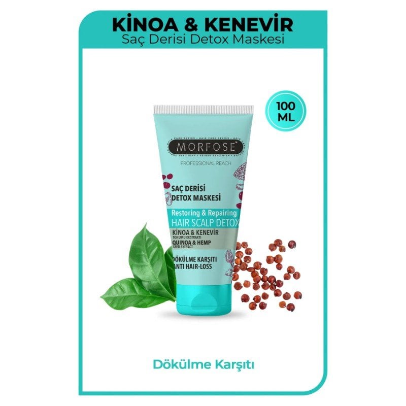 MORFOSE SCALP DETOX KINOA KENEVİR 100 ML