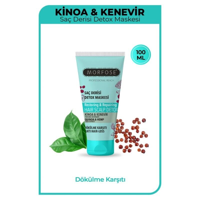 MORFOSE SCALP DETOX KINOA KENEVİR 100 ML
