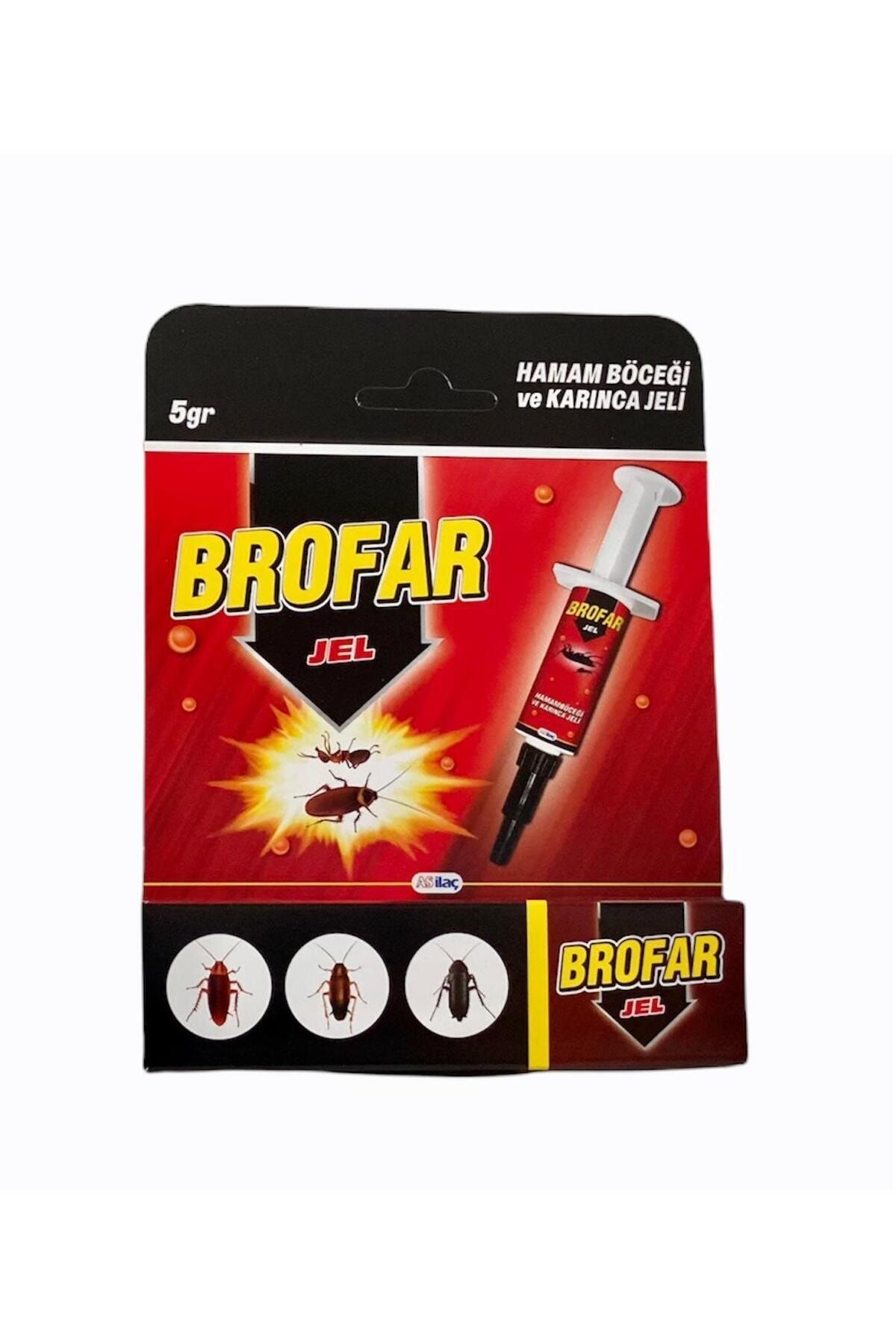 BROFAR JEL HAMAM BÖCEĞİ VE KARINCA JELİ 5 GR BÖCEK JELİ