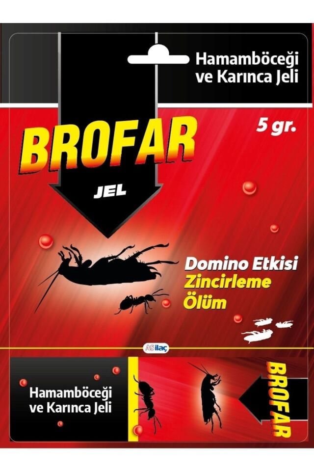 BROFAR HAMAMBÖCEĞİ VE KARINCA JEL 5 GR