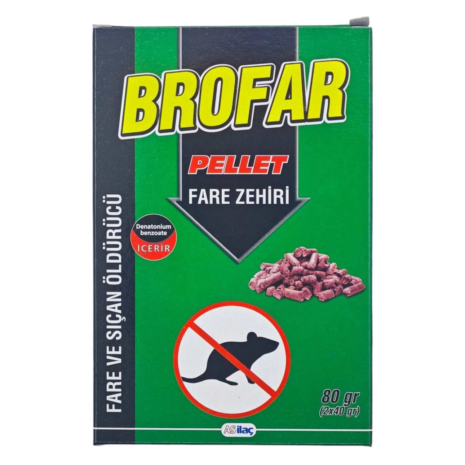 BROFAR PELLET FARE ZEHIRI 80 GR