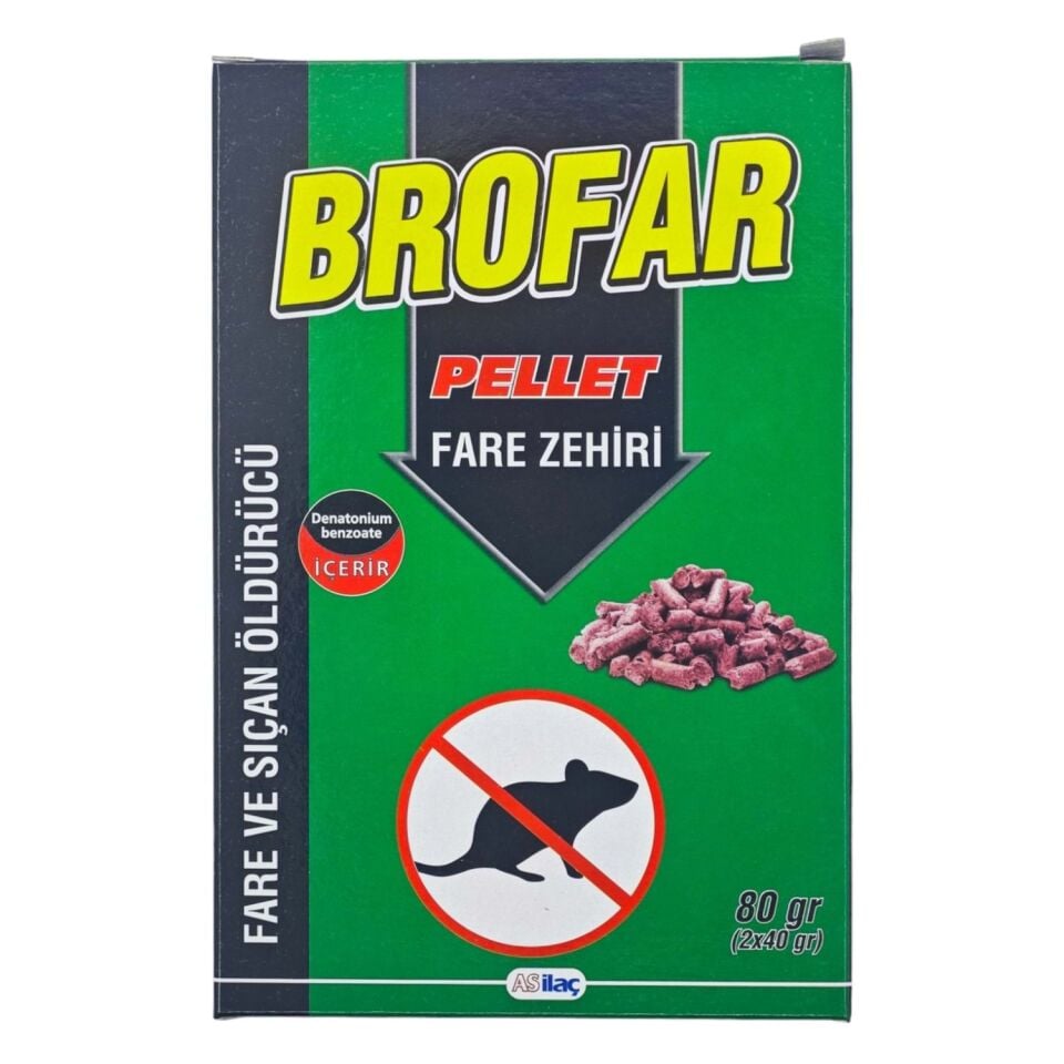 BROFAR PELLET FARE ZEHIRI 80 GR