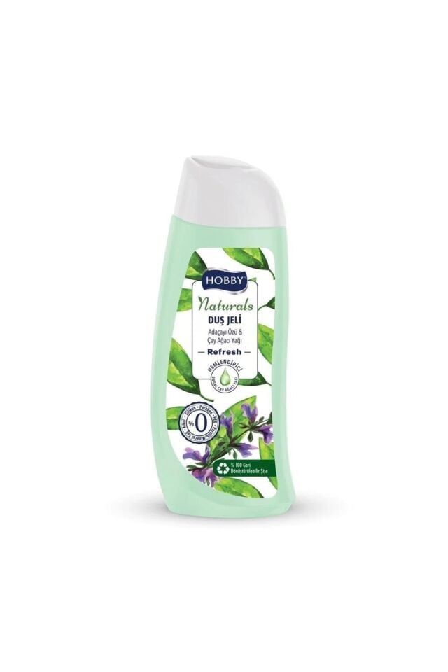 HOBBY DUŞ JELİ NATURALS REFRESH ADAÇAYI ÖZÜ ÇAY AĞACI YAĞI 500 ML