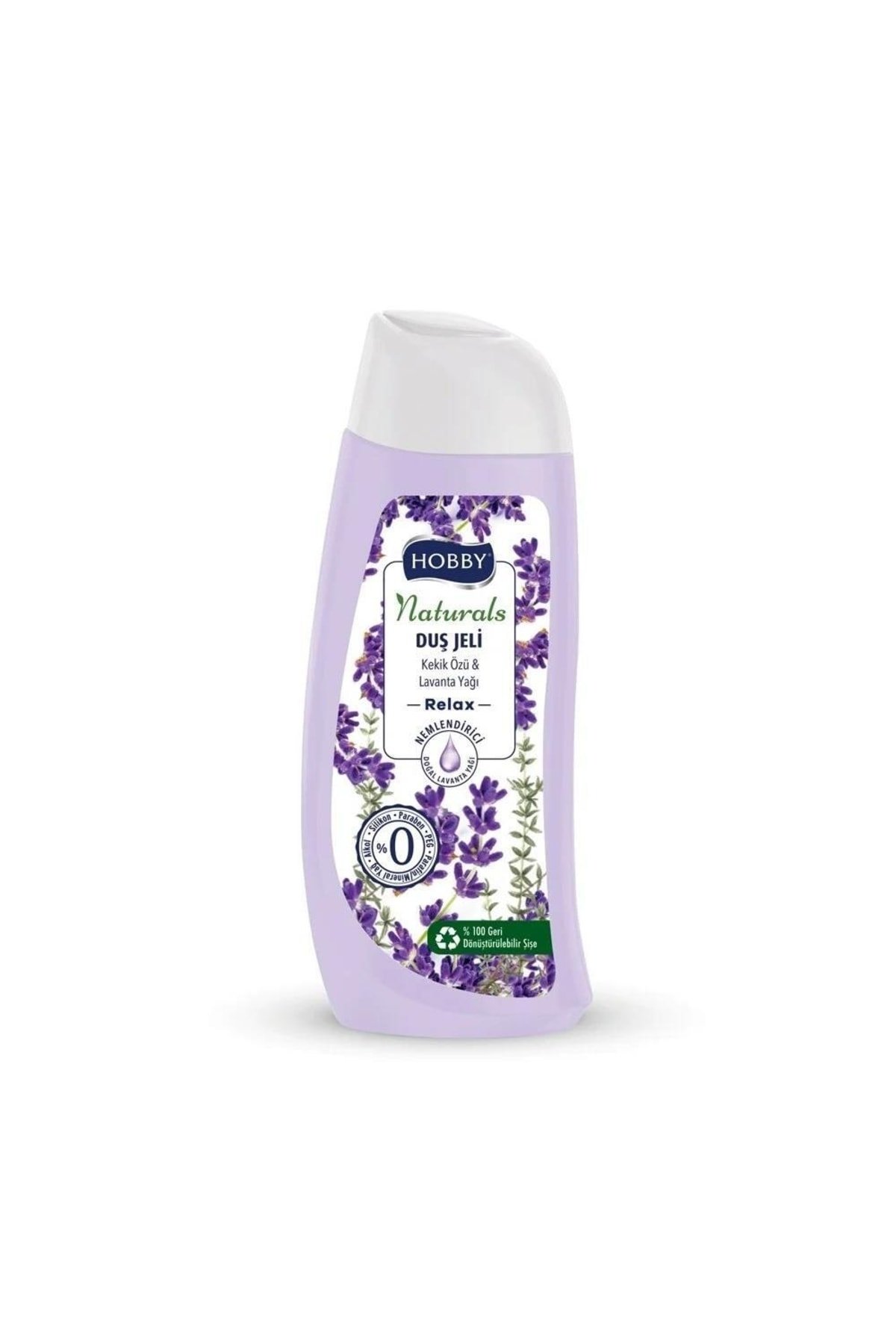 HOBBY DUŞ JELİ NATURALS RELAX KEKİK ÖZÜ LAVANTA YAĞI 500 ML