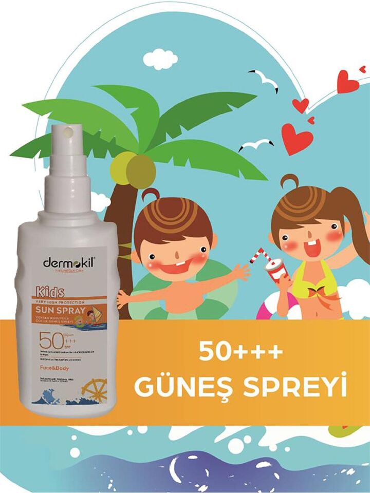 DERMOKIL COCUK GUNES SPREYI SPF50 200ML