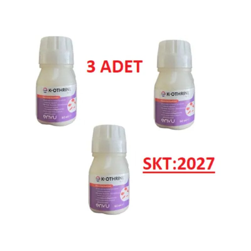 BAYER K-OTHRİNE SC 50 KARINCA BÖCEK- SİNEK HAMAM BÖCEĞİ İLACI 3 X 50 ML