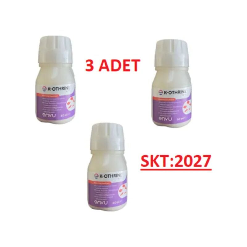 BAYER K-OTHRİNE SC 50 KARINCA BÖCEK- SİNEK HAMAM BÖCEĞİ İLACI 3 X 50 ML