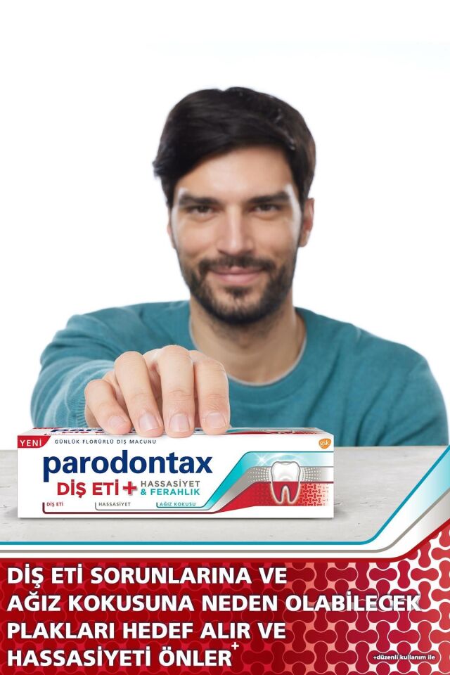 PARODONTAX DİŞ MACUNU DİŞ ETİ+HASSASİYET+FERAHLIK 75 ML