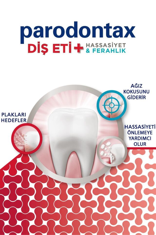 PARODONTAX DİŞ MACUNU DİŞ ETİ+HASSASİYET+FERAHLIK 75 ML