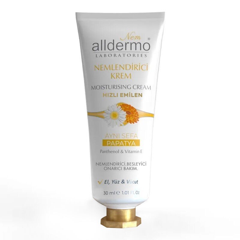 ALLDERMO AYNISEFA PAPATYA NEMLENDİRİCİ KREMİ 30 ML