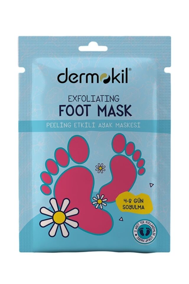 DERMOKİL PEELİNG ETKİLİ SOYULABİLİR AYAK MASKESİ 30 ML