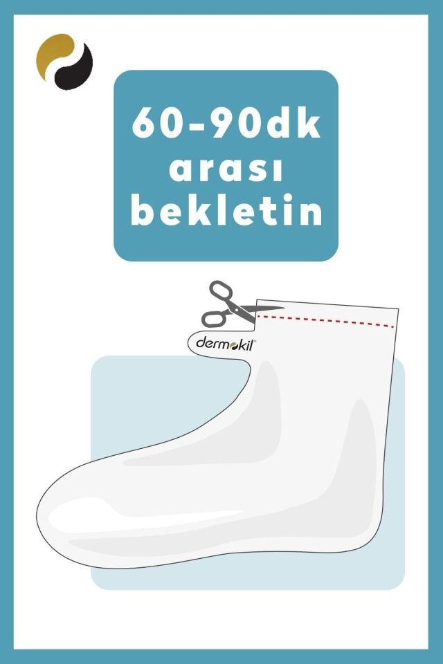 DERMOKİL PEELİNG ETKİLİ SOYULABİLİR AYAK MASKESİ 30 ML