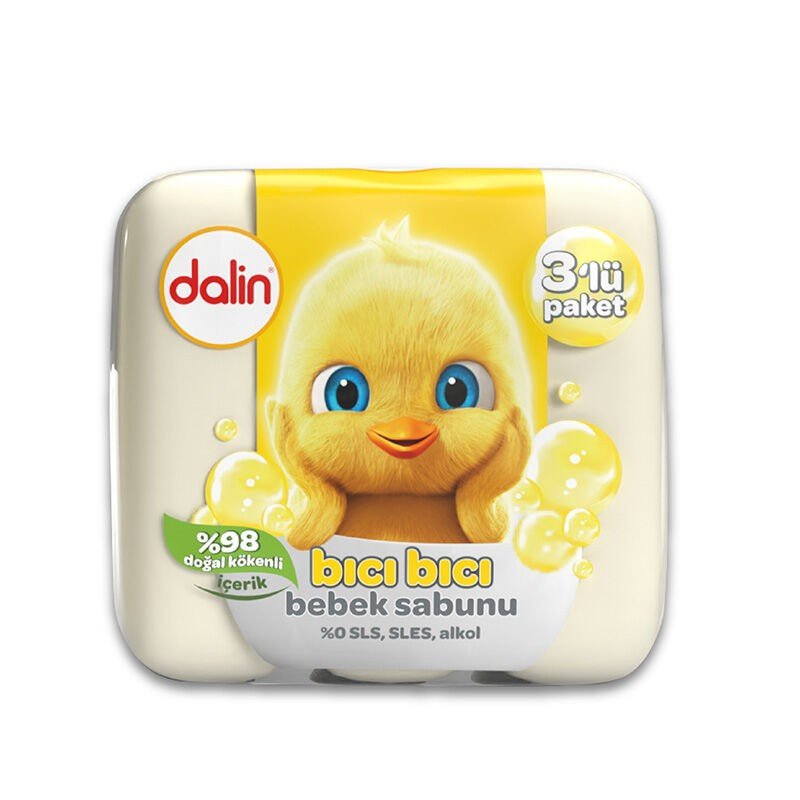 DALİN SABUN 3 LÜ BICI BICI