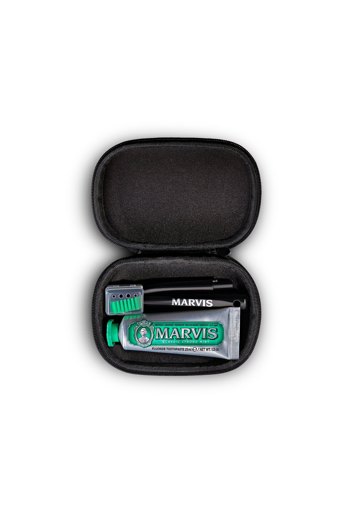 MARVIS TRAVEL SET - STRONG MİNT MACUN 25 ML + FIRÇA