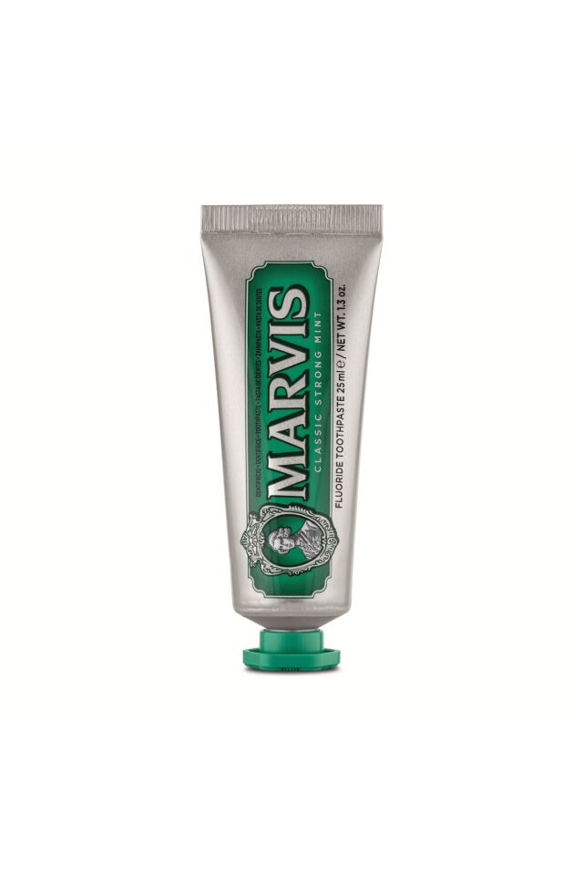 MARVIS TRAVEL SET - STRONG MİNT MACUN 25 ML + FIRÇA