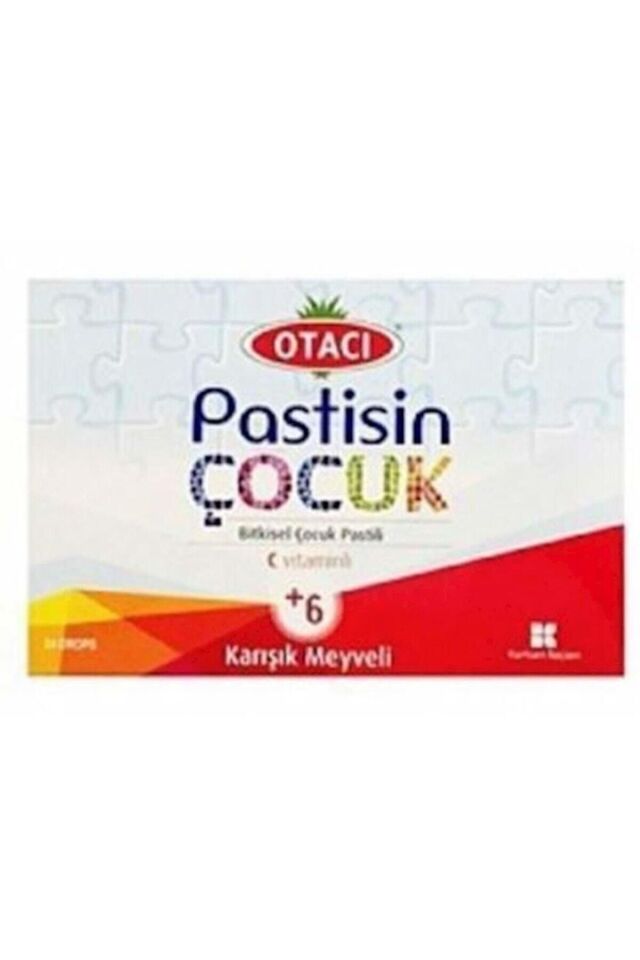 OTACI PASTİSİN ÇOCUK C VİTAMİNLİ KARIŞIK MEYVELİ 24 PASTİL