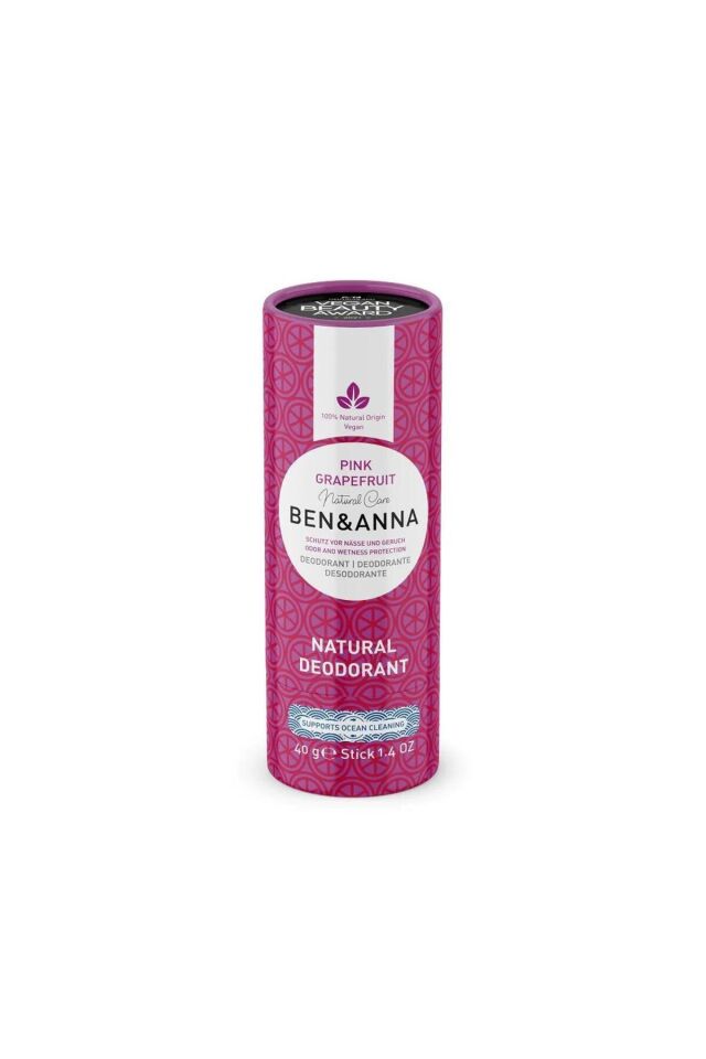 BEN & ANNA NATURAL DEOSTICK PINK GRAPEFRUIT 40 GR