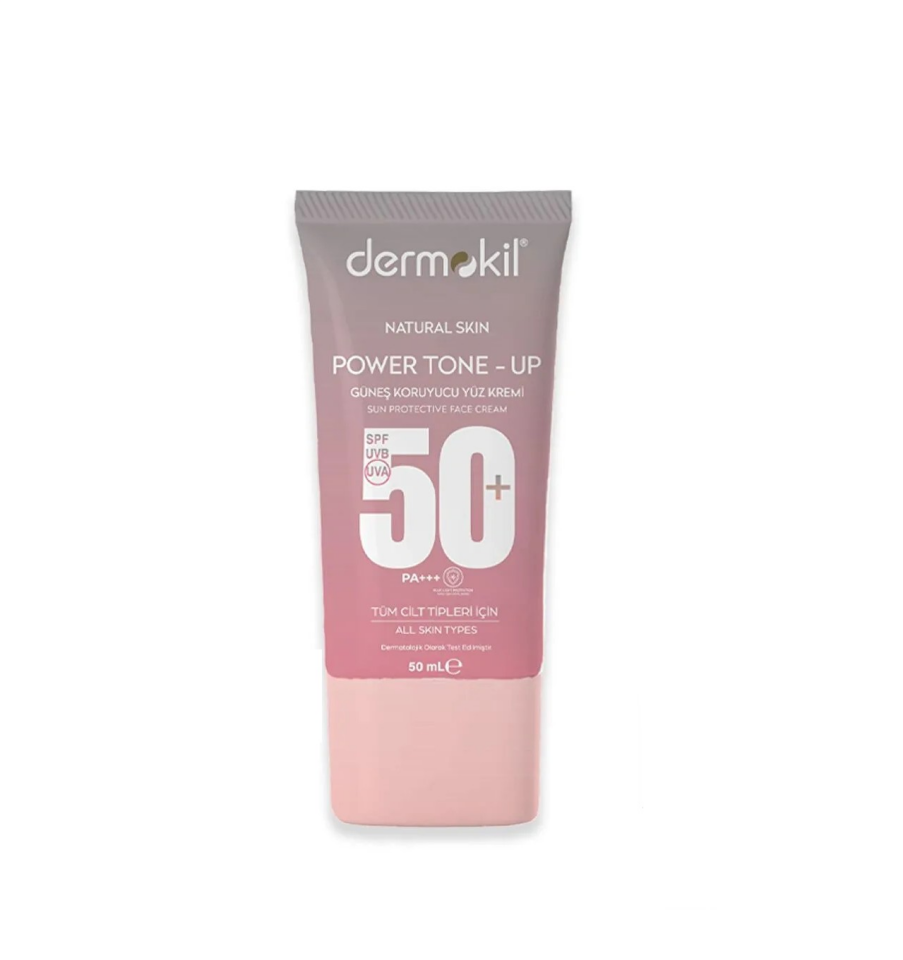 DERMOKİL POWER TONE UP GÜNEŞ KREMİ SPF50+ 50 ML