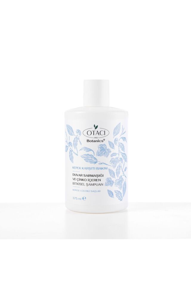 OTACI BOTANİCS KEPEK KARŞITI BAKIM DUVAR SARMAŞIĞI VE ÇİNKO İÇEREN BİTKİSEL ŞAMPUAN 375 ML