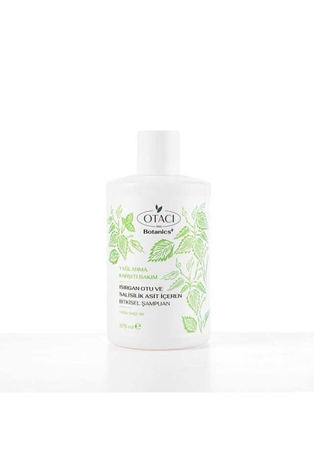 OTACI BOTANİCS YAĞLANMA KARŞITI BAKIM ISIRGAN OTU VE SALİSİLİK ASİT İÇEREN BİTKİSEL ŞAMPUAN 375 ML