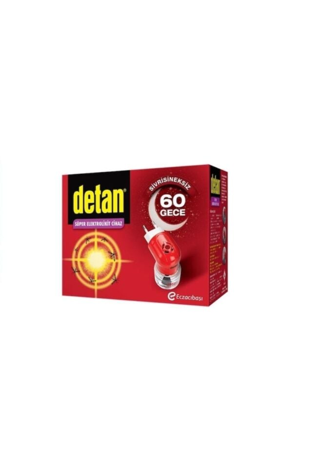 DETAN 60 GECE SÜPER ELEKTROLİKİT CİHAZ + YEDEK
