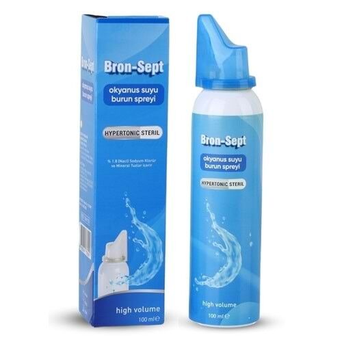 BRON-SEPT ISOTONİC OKYANUS SUYU BURUN SPREYİ 100 ML