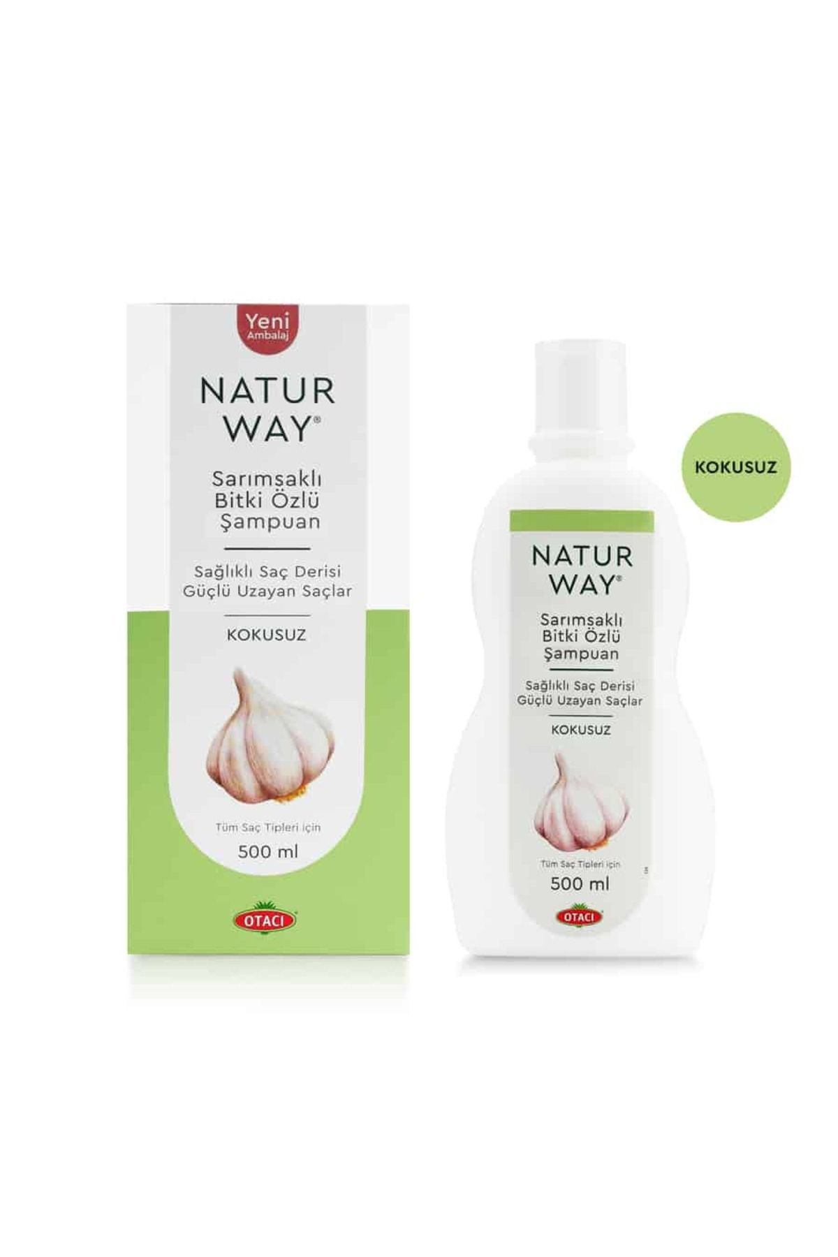 OTACI NATURWAY SARIMSAKLI ŞAMPUAN 500 ML