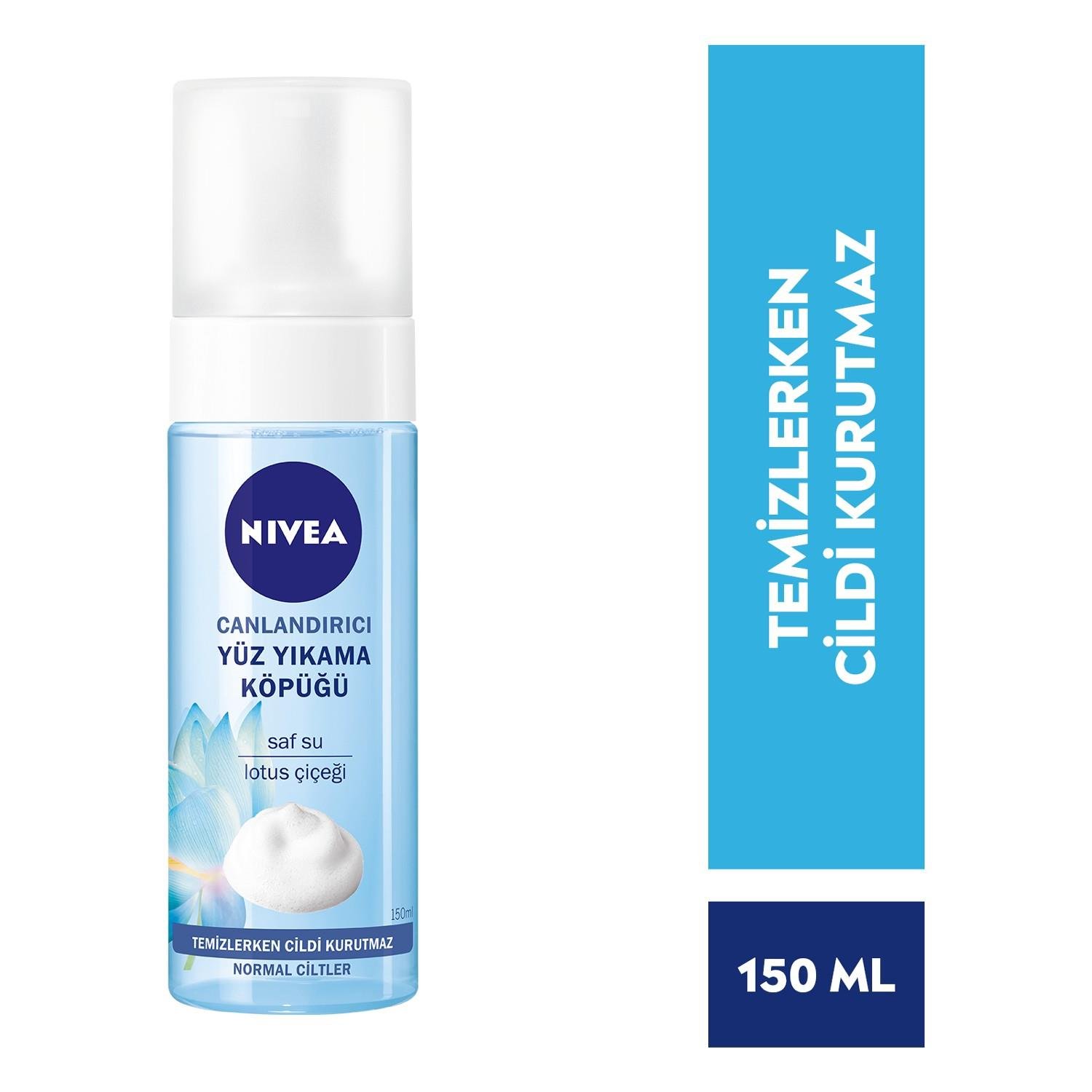 NİVEA YÜZ YIKAMA KÖPÜĞÜ NORMAL CİLTLER 150 ML
