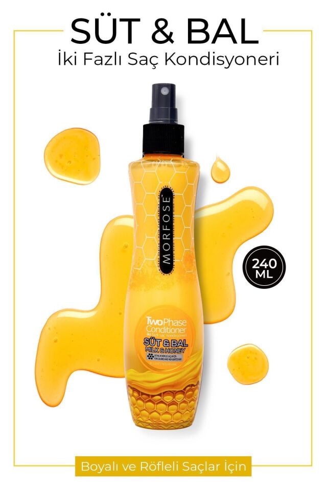 MORFOSE ÇİFT FAZLI KONDİSYONER SÜT BAL 240 ML